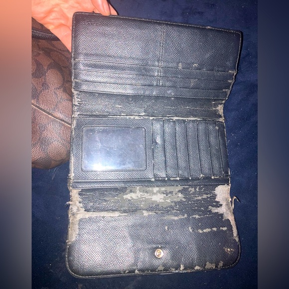 Coach Bag & Wallet SET Shoulder Bag Purse, with matching Wallet Set - Picture 3 of 4